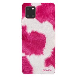 Átlátszó szilikon tok az alábbi mobiltelefonokra Samsung Galaxy Note 10 Lite N770F - Pink Moo