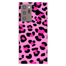 Átlátszó szilikon tok az alábbi mobiltelefonokra Samsung Galaxy Note 20 Ultra - Pink Tiger