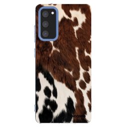 Átlátszó szilikon tok az alábbi mobiltelefonokra Samsung Galaxy S20 FE - Rust