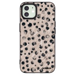 Fekete szilikon tok az alábbi mobiltelefonokra Apple iPhone 12 - Inked