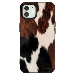 Fekete szilikon tok az alábbi mobiltelefonokra Apple iPhone 12 - Rodeo