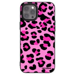 Fekete szilikon tok az alábbi mobiltelefonokra Apple iPhone 12 Pro Max - Pink Tiger