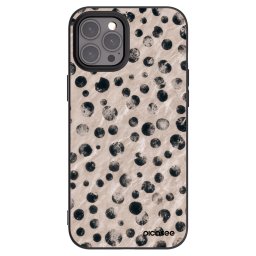 Fekete szilikon tok az alábbi mobiltelefonokra Apple iPhone 12 Pro Max - Inked