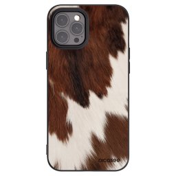 Fekete szilikon tok az alábbi mobiltelefonokra Apple iPhone 12 Pro Max - Rustica