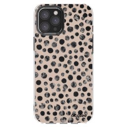 Átlátszó szilikon tok az alábbi mobiltelefonokra Apple iPhone 12 Pro Max - Dots