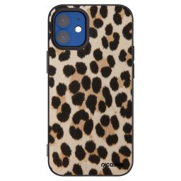 Fekete szilikon tok az alábbi mobiltelefonokra Apple iPhone 12 mini - Brown Tiger