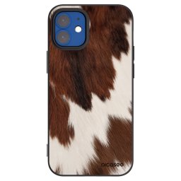 Fekete szilikon tok az alábbi mobiltelefonokra Apple iPhone 12 mini - Rustica