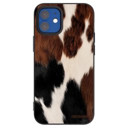 Fekete szilikon tok az alábbi mobiltelefonokra Apple iPhone 12 mini - Rodeo