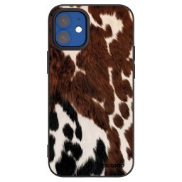 Fekete szilikon tok az alábbi mobiltelefonokra Apple iPhone 12 mini - Rust
