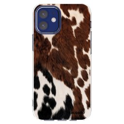 Átlátszó szilikon tok az alábbi mobiltelefonokra Apple iPhone 12 mini - Rust