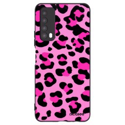 Fekete szilikon tok az alábbi mobiltelefonokra Huawei P Smart 2021 - Pink Tiger