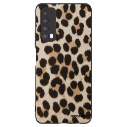 Fekete szilikon tok az alábbi mobiltelefonokra Huawei P Smart 2021 - Brown Tiger