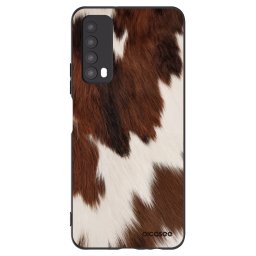 Fekete szilikon tok az alábbi mobiltelefonokra Huawei P Smart 2021 - Rustica