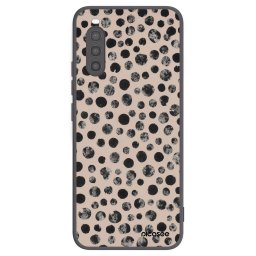 Fekete szilikon tok az alábbi mobiltelefonokra Sony Xperia 10 II - Dots