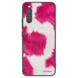 Fekete szilikon tok az alábbi mobiltelefonokra Sony Xperia 10 II - Pink Moo