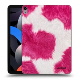 Átlátszó szilikon tok az alábbi táblagépre Apple iPad Air 4 10.9" 2020 - Pink Moo