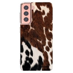Átlátszó szilikon tok az alábbi mobiltelefonokra Samsung Galaxy S21 5G G991B - Rust