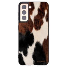 Fekete szilikon tok az alábbi mobiltelefonokra Samsung Galaxy S21 5G G991B - Rodeo