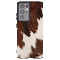 Fekete szilikon tok az alábbi mobiltelefonokra Samsung Galaxy S21 Ultra 5G G998B - Rustica