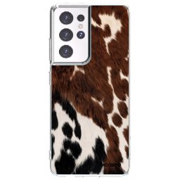 Átlátszó szilikon tok az alábbi mobiltelefonokra Samsung Galaxy S21 Ultra 5G G998B - Rust