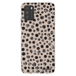 Átlátszó szilikon tok az alábbi mobiltelefonokra Xiaomi Poco M3 - Dots
