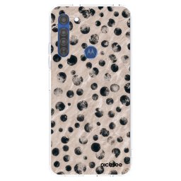 Átlátszó szilikon tok az alábbi mobiltelefonokra Motorola Moto G8 - Inked