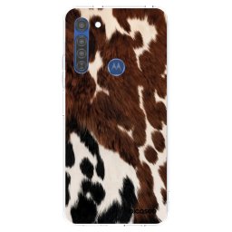 Átlátszó szilikon tok az alábbi mobiltelefonokra Motorola Moto G8 - Rust