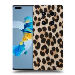 Átlátszó szilikon tok az alábbi mobiltelefonokra Huawei Mate 40 Pro - Brown Tiger