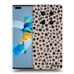 Átlátszó szilikon tok az alábbi mobiltelefonokra Huawei Mate 40 Pro - Dots