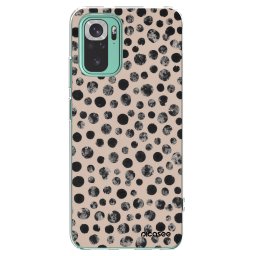 Átlátszó szilikon tok az alábbi mobiltelefonokra Xiaomi Redmi Note 10 Pro - Dots