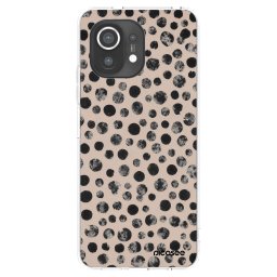 Átlátszó szilikon tok az alábbi mobiltelefonokra Xiaomi Mi 11 - Dots