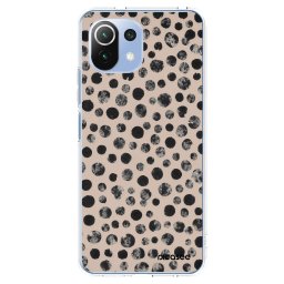 Átlátszó szilikon tok az alábbi mobiltelefonokra Xiaomi Mi 11 Lite - Dots