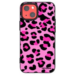 Fekete szilikon tok az alábbi mobiltelefonokra Apple iPhone 13 mini - Pink Tiger