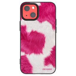 Fekete szilikon tok az alábbi mobiltelefonokra Apple iPhone 13 mini - Pink Moo