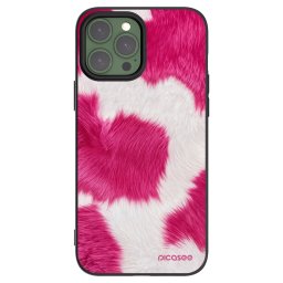 Fekete szilikon tok az alábbi mobiltelefonokra Apple iPhone 13 Pro Max - Pink Moo