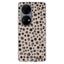 Átlátszó szilikon tok az alábbi mobiltelefonokra Huawei P50 - Dots