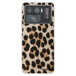 Átlátszó szilikon tok az alábbi mobiltelefonokra Xiaomi Mi 11 Ultra - Brown Tiger