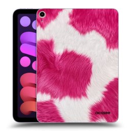 Átlátszó szilikon tok az alábbi táblagépre Apple iPad mini 2021 (6. gen) - Pink Moo