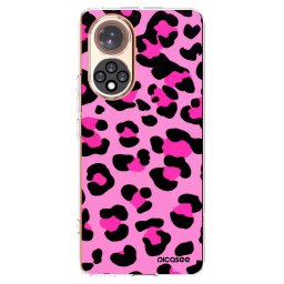 Átlátszó szilikon tok az alábbi mobiltelefonokra Huawei Nova 9 - Pink Tiger
