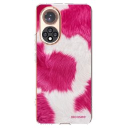 Átlátszó szilikon tok az alábbi mobiltelefonokra Huawei Nova 9 - Pink Moo