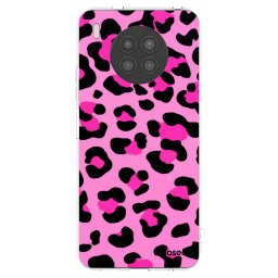 Átlátszó szilikon tok az alábbi mobiltelefonokra Huawei Nova 8i - Pink Tiger