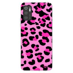 Átlátszó szilikon tok az alábbi mobiltelefonokra Xiaomi Poco M3 Pro 5G - Pink Tiger