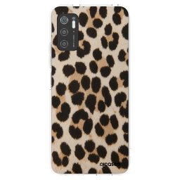 Átlátszó szilikon tok az alábbi mobiltelefonokra Xiaomi Poco M3 Pro 5G - Brown Tiger
