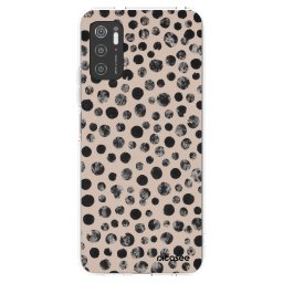Átlátszó szilikon tok az alábbi mobiltelefonokra Xiaomi Poco M3 Pro 5G - Dots