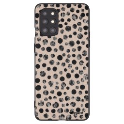 Fekete szilikon tok az alábbi mobiltelefonokra OnePlus 8T - Dots