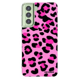 Átlátszó szilikon tok az alábbi mobiltelefonokra Samsung Galaxy S21 FE 5G - Pink Tiger