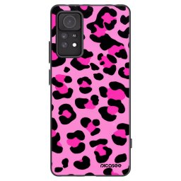 Fekete szilikon tok az alábbi mobiltelefonokra Xiaomi Redmi Note 11 Pro 5G - Pink Tiger