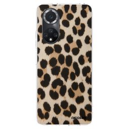 Átlátszó szilikon tok az alábbi mobiltelefonokra Huawei Nova 9 SE - Brown Tiger