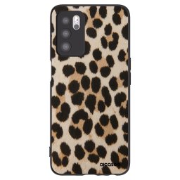Fekete szilikon tok az alábbi mobiltelefonokra OPPO A16 - Brown Tiger