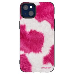 Fekete szilikon tok az alábbi mobiltelefonokra Apple iPhone 14 Plus - Pink Moo